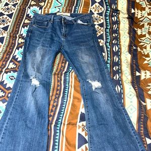 Size 15 flare jeans